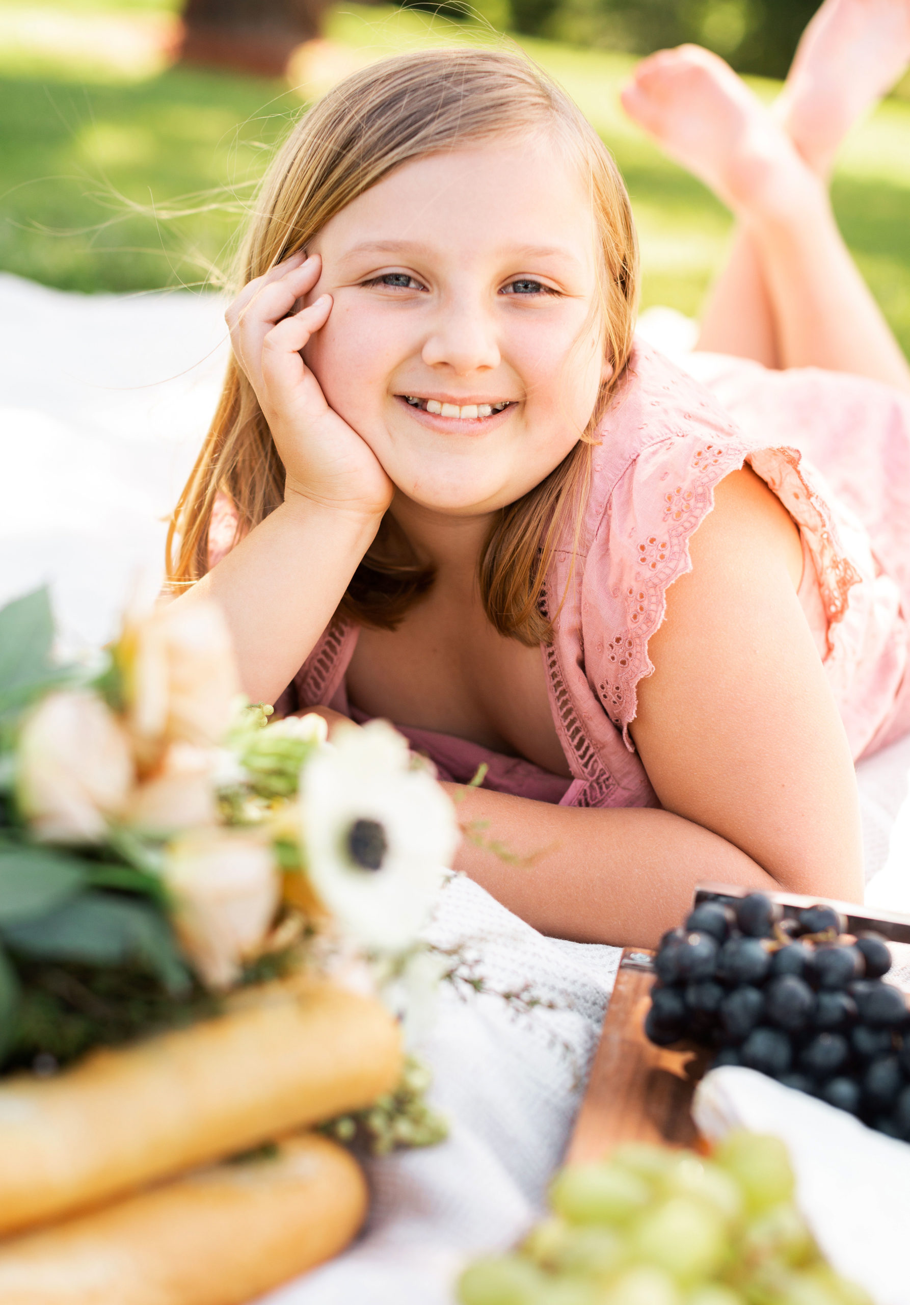 Mommy and Me Picnic Photo Shoot Ten Point Floral Design