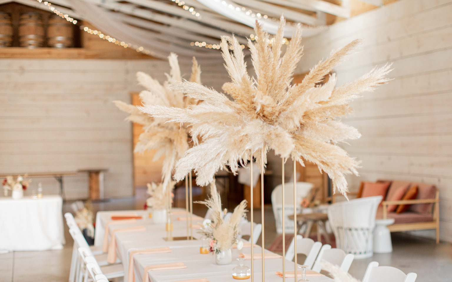 Bohemian Wedding at Koury Farms - Ten Point Floral Design